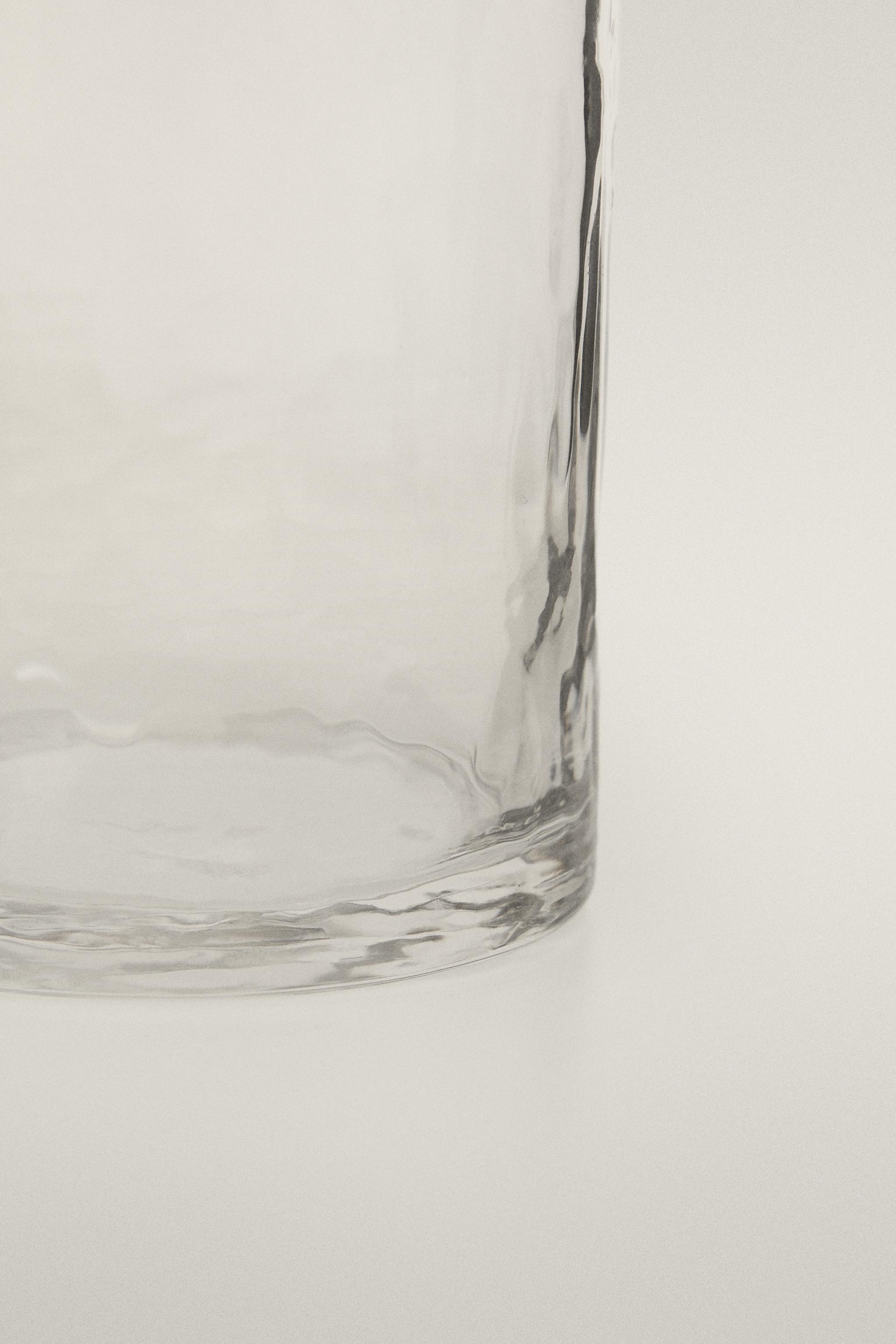 VERRE À SODA VERRE MARTELÉ
